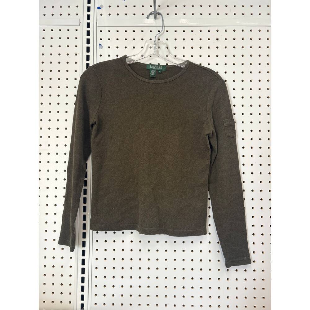 Lauren Ralph Lauren Petite Long Sleeve Shirt